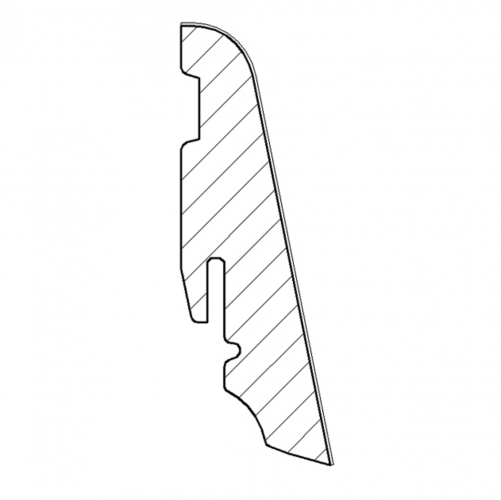 Плинтус Haro Contura Nature Дуб 2200х58 мм 409049 - Вид №1