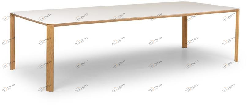 True Design Прямоугольный деревянный стол Ermete sun-id-1344923