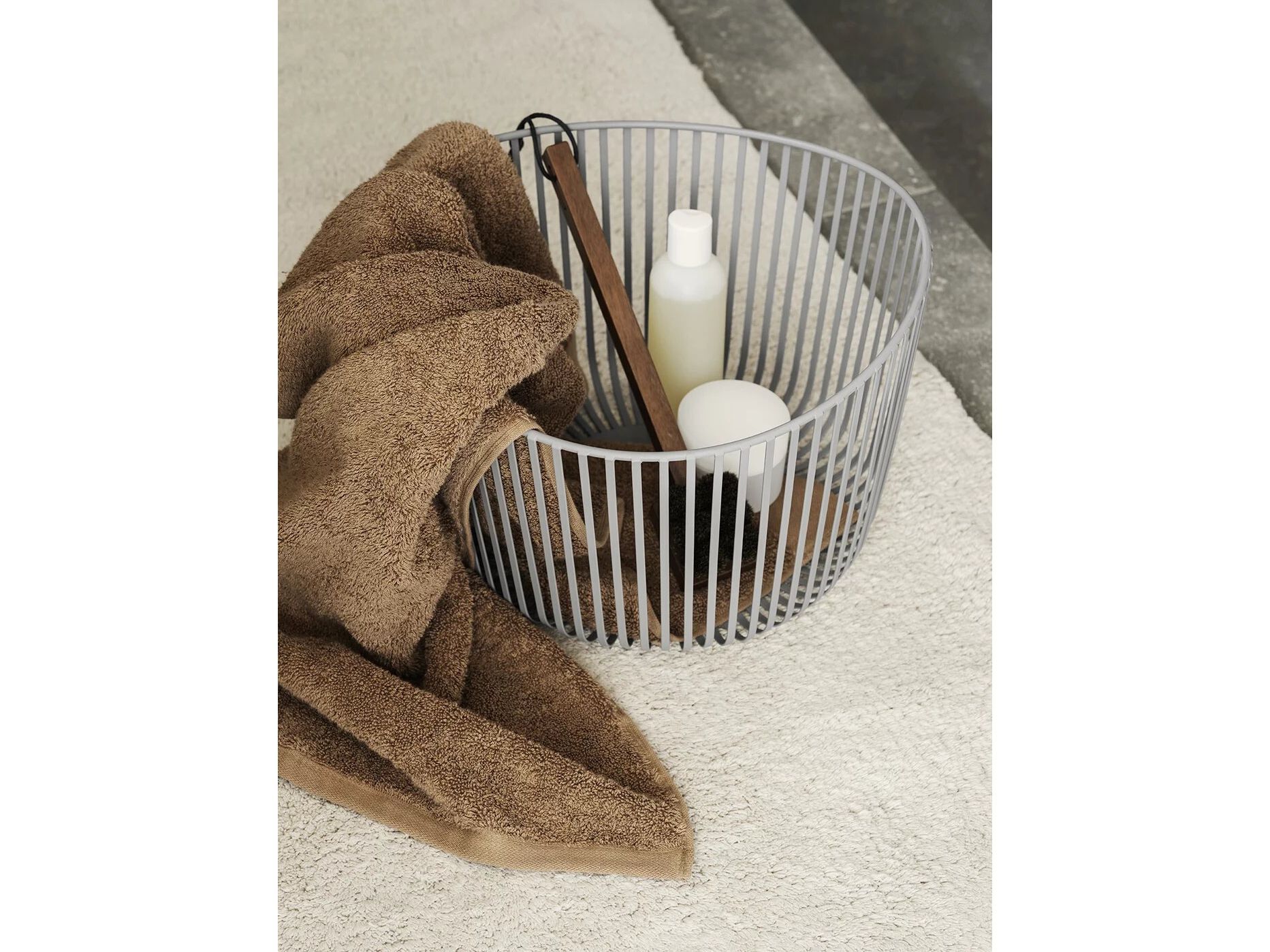 Стальная корзина для белья с порошковым покрытием blomus мода ARCH-00034043 - Вид №4