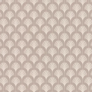 Обои флизелиновые Аспект Ру Амалия темно-бежевые 1.06 м 78026-28
