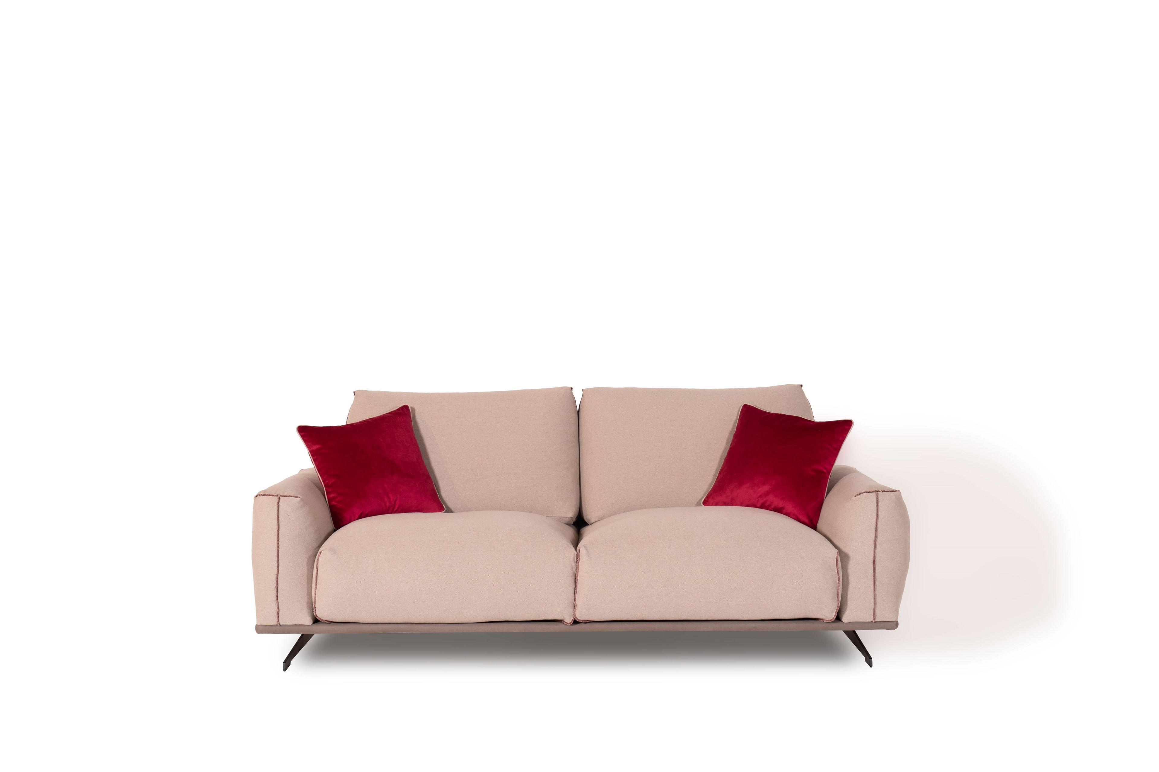 Диван из хлопка и льна Mantellassi 1926 BOBOLI ARCH-00048692 - Вид №2