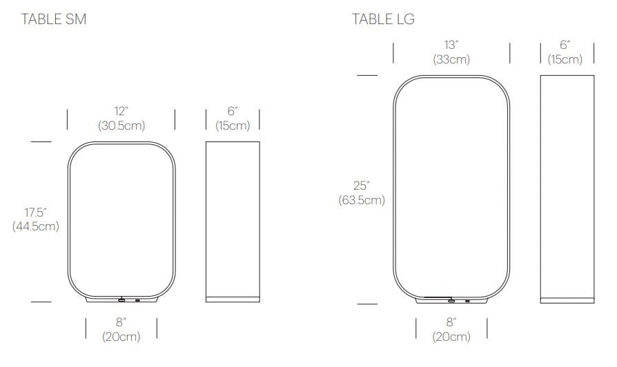 Алюминиевая и деревянная светодиодная настольная лампа с USB-зарядкой Pablo Designs Contour ARCH-00088024 - Вид №11
