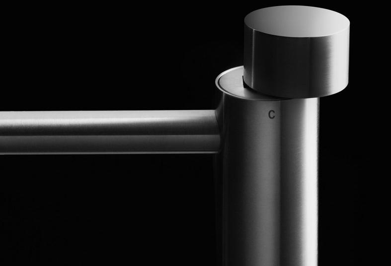 Boffi Смеситель для раковины, однорычажный, из нержавеющей стали Eclipse sun-id-1436098 - Вид №2