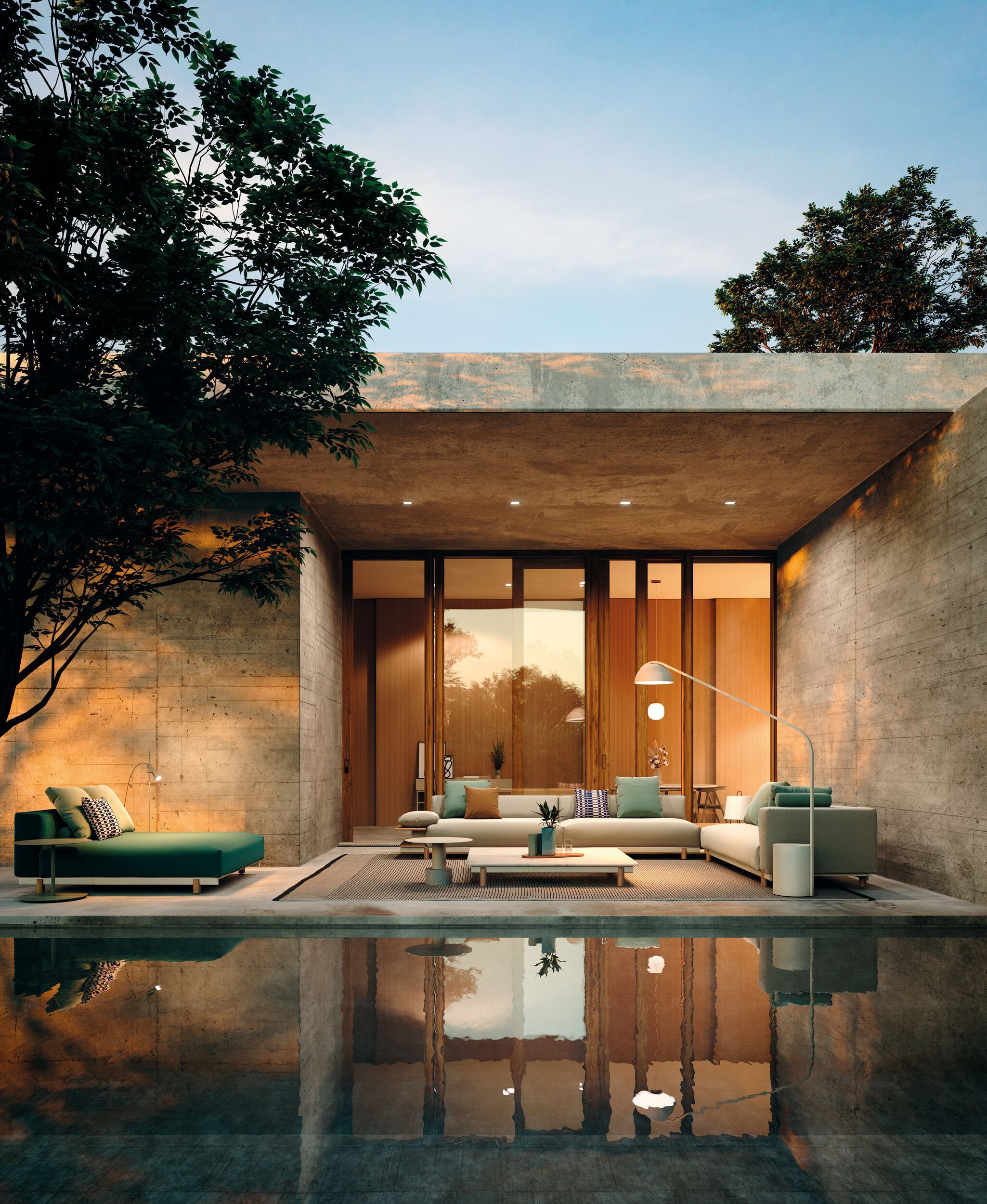 Прямоугольный журнальный столик Kettal Molo ARCH-00064527 - Вид №2