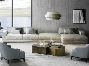 Casamilano Модульный тканевый диван с шезлонгом