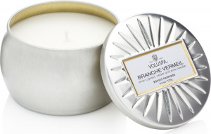 10664259 VOLUSPA Ароматическая свеча в декоративной банке Voluspa "Ель и бальзам", 128гр