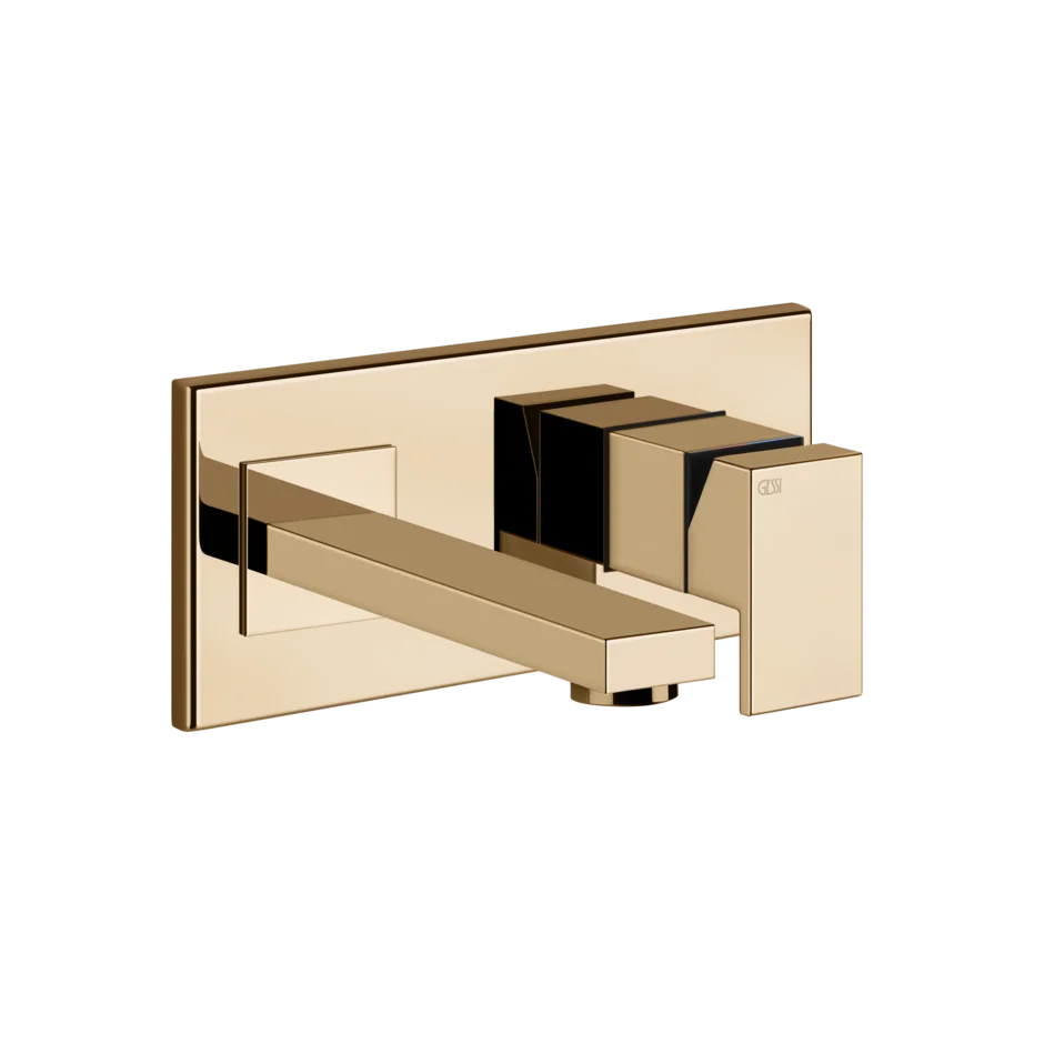 Смеситель для умывальника 44834 735 Gessi Rettangolo ТЕПЛАЯ БРОНЗА PVD 44834735