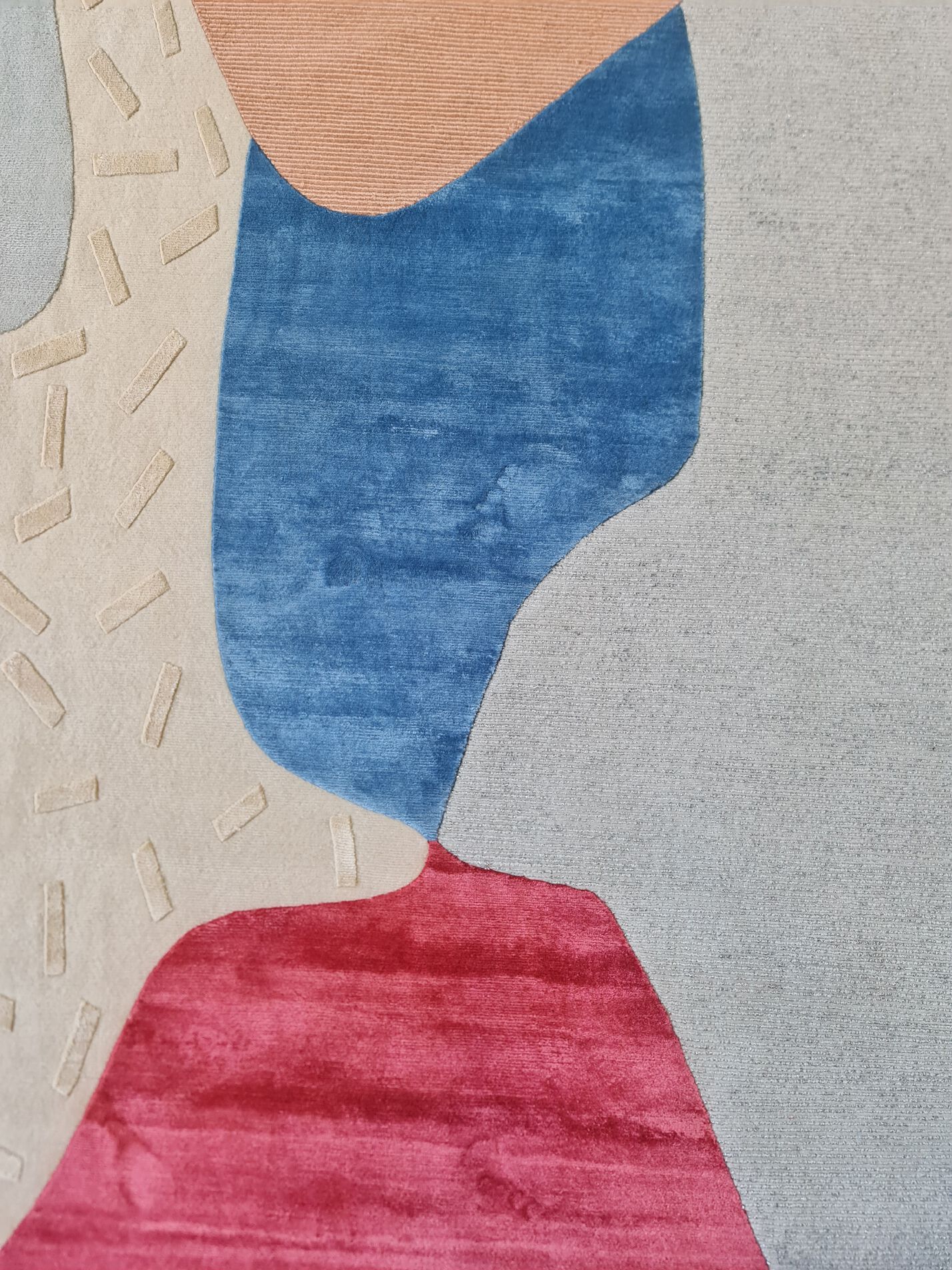 Прямоугольный ковер ручной работы Tapis Rouge абстракция ARCH-00059024 - Вид №4