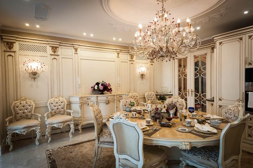 Martini Interiors Лакированная кухня на заказ с ручками Sogno sun-id-1510919 - Вид №1