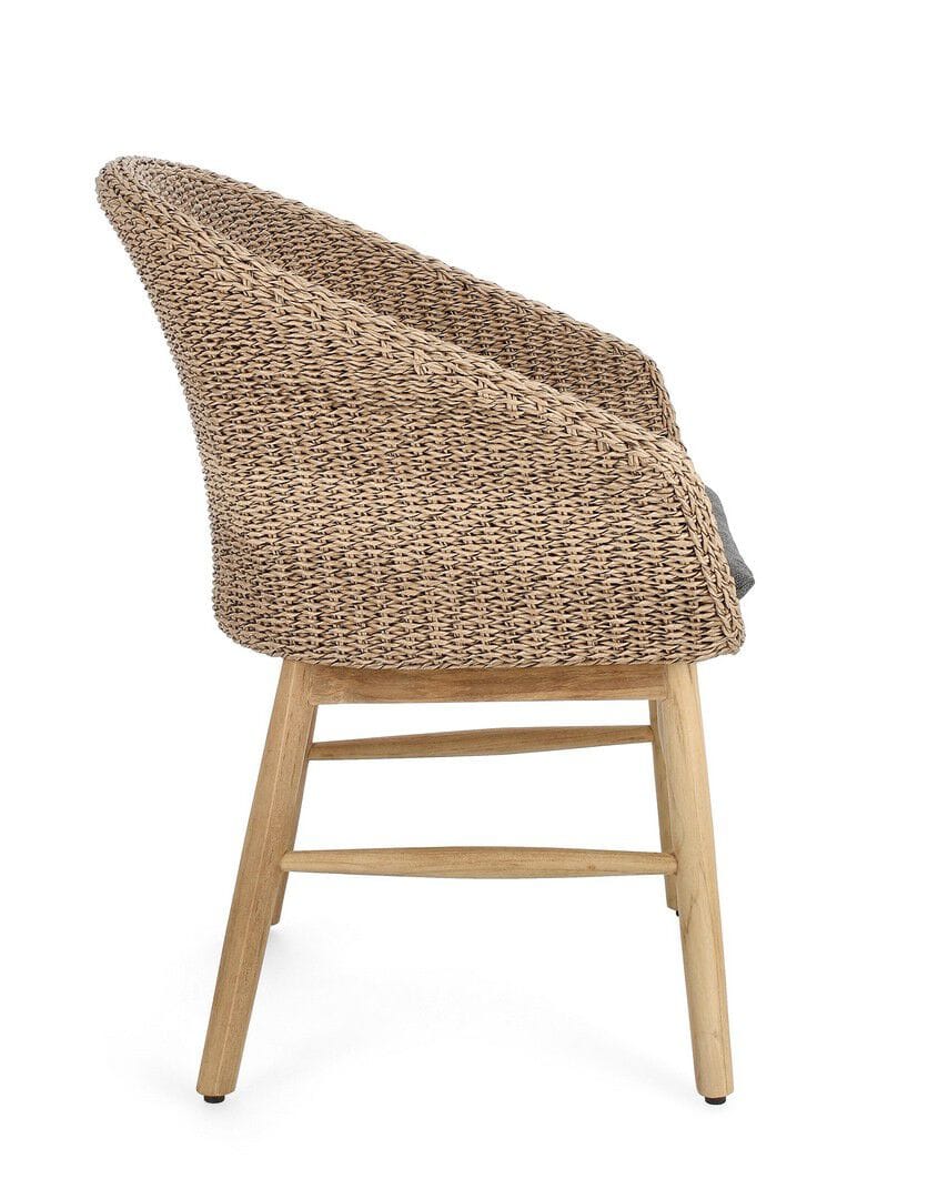 Синтетическое волокно сад стул с подлокотниками BIZZOTTO GENESIS ARCH-00101942 - Вид №4