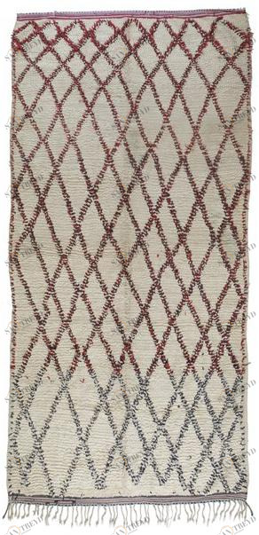 AFOLKI Прямоугольный шерстяной коврик с геометрическими мотивами Talsent Taa1172be