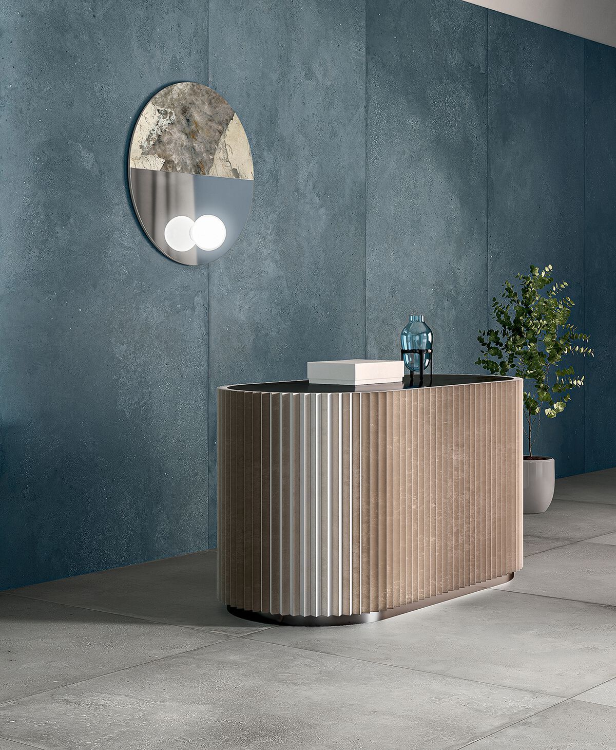 Пол / керамогранит с эффектом цемента CERAMICA FONDOVALLE пигмент ARCH-00018025