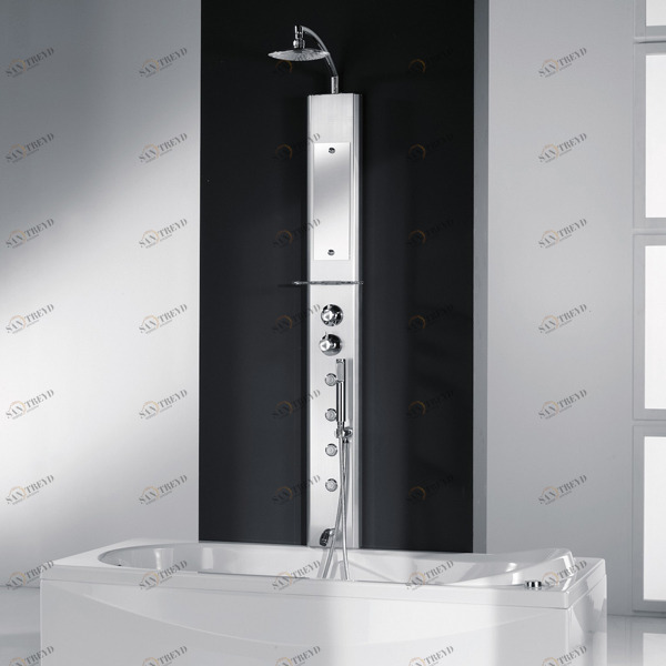 Душевая колонна THINK 2 Novellini THINK с изливом для ванны THINKN2VMEB