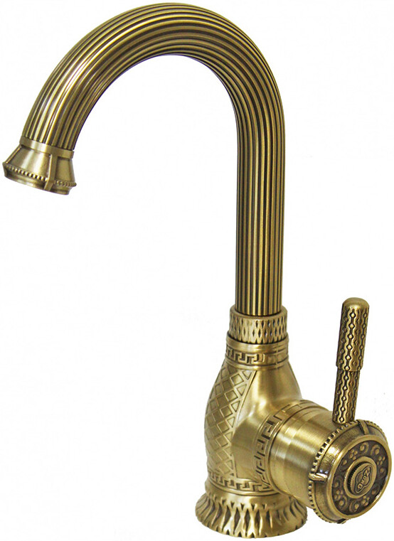 Смеситель ZorG Antic A 207U-BR для раковины, бронза