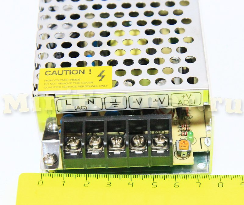 2152 Блок питания 220V AC / 12V DC 5А small LAB.Space  - Вид №5