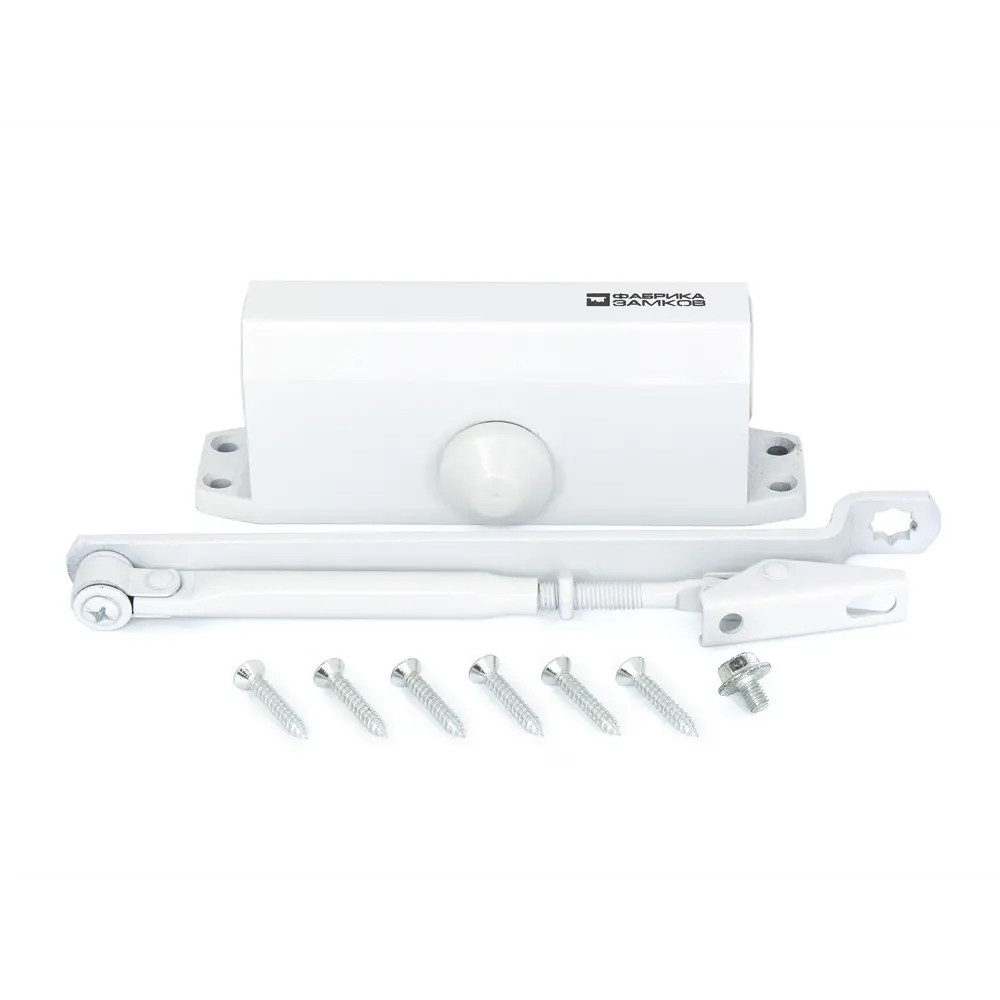 Доводчик дверной ФАБРИКА ЗАМКОВ с регулировкой закрывания 82150227 STLM-1454185