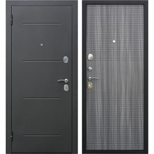 81960616 Дверь входная металлическая Гарда Муар 860 мм, левая, цвет венге тобакко