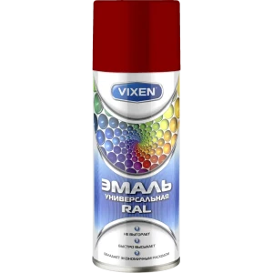 Краска аэрозольная Vixen цвет тёмно-красный 0.52 л 82608106 STLM-2162620