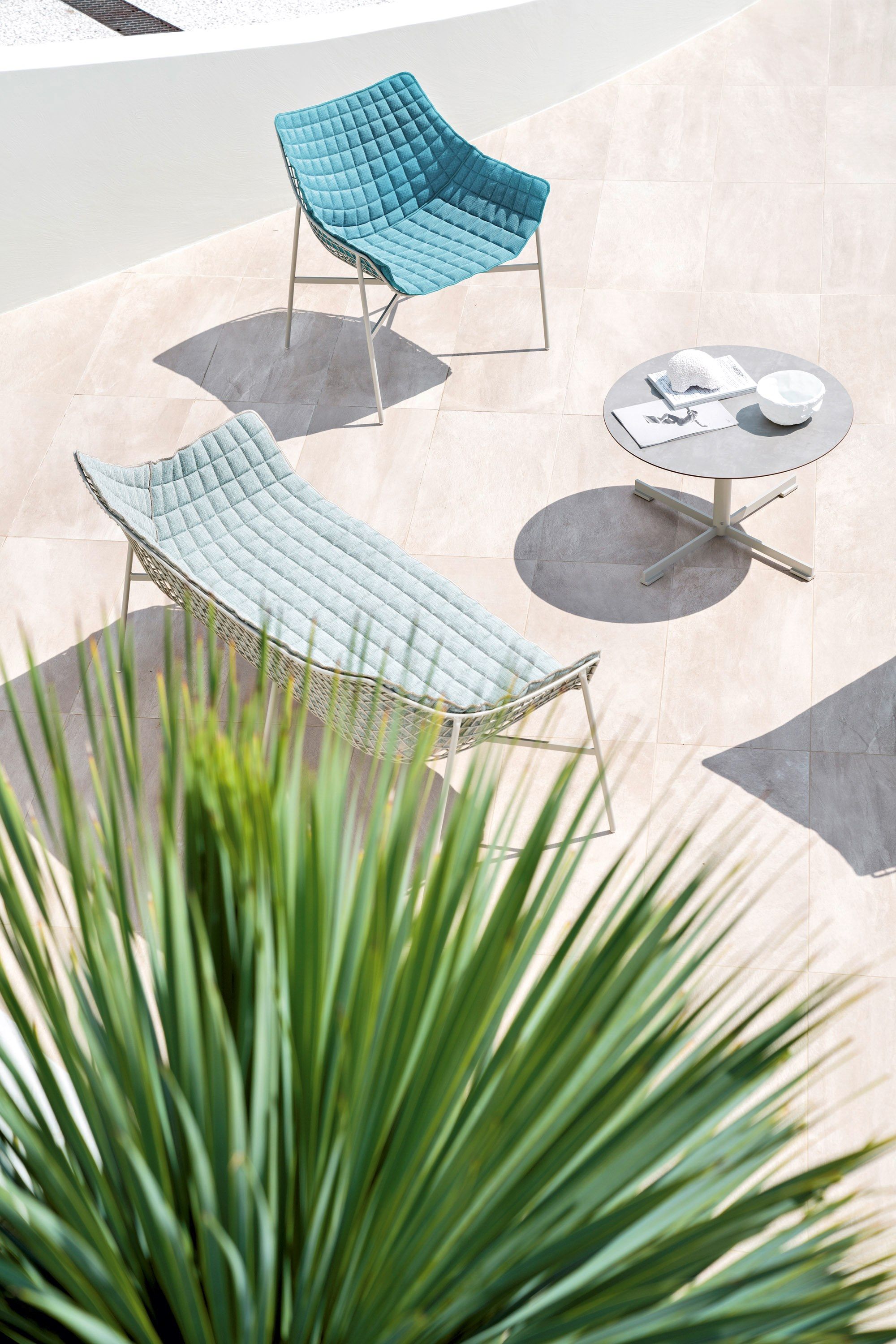 2-местный тканевый садовый диван Varaschin Summer Set ARCH-00055452 - Вид №1