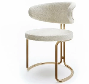 Mytto Стул с открытой спинкой, обитый тканью Iconic