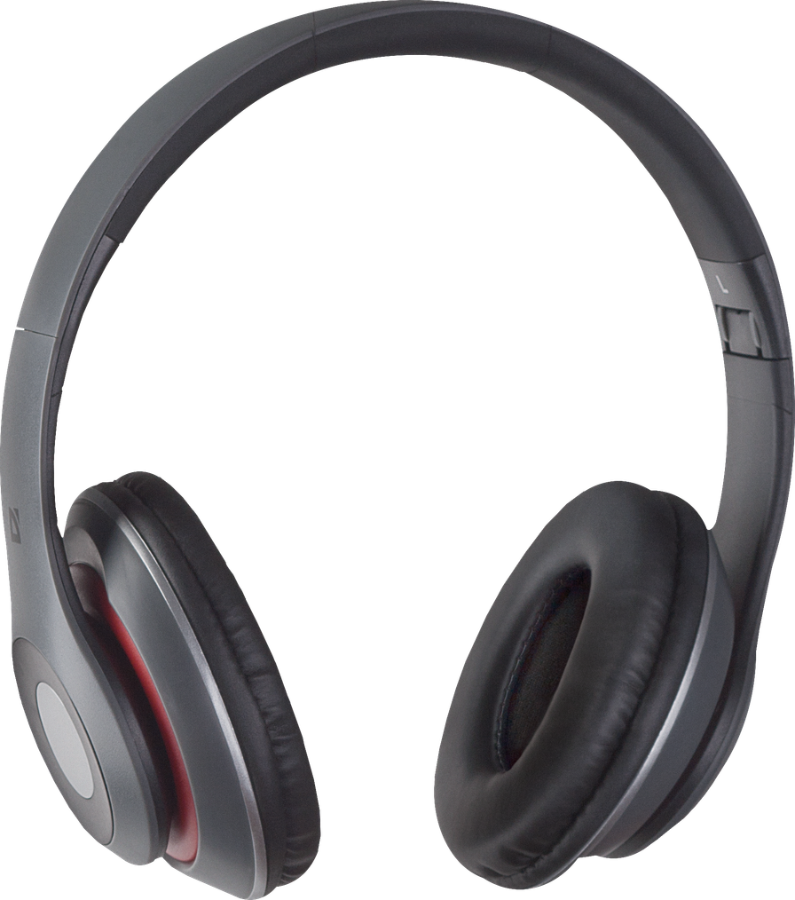 63570 беспроводная гарнитура freemotion b570 красный + серый, bluetooth Defender Santreyd  - Вид №1
