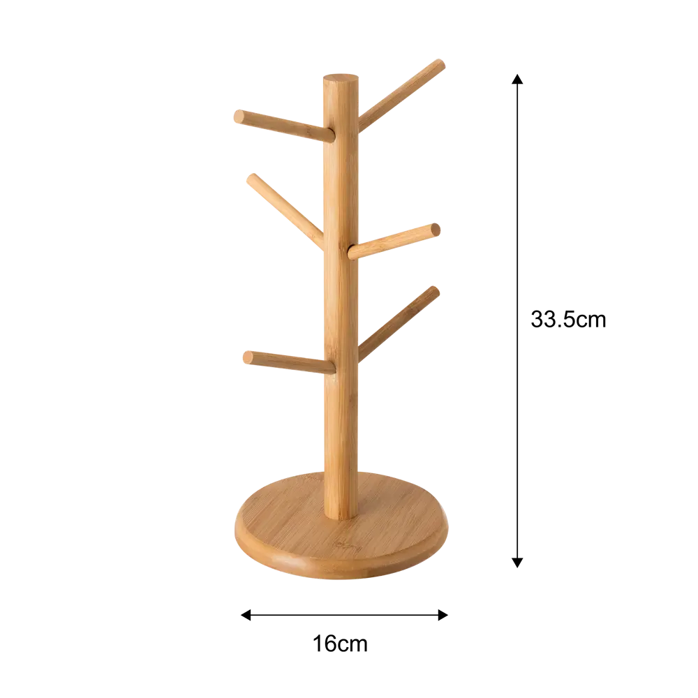 Santreyd — Бамбуковая стойка для кружек с натуральной текстурой 82010877 STLM-0884949