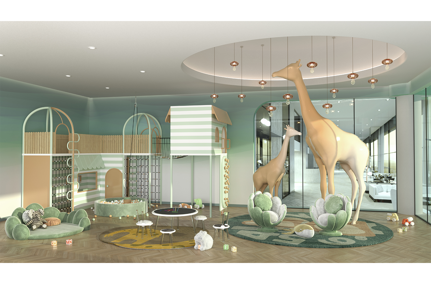 CIST354 Табурет детский Иллюзия Леопард Circu  - Вид №6