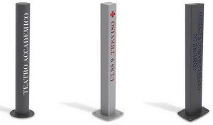 Metalco Сталь Блокиратор сообщение с опорной плитой