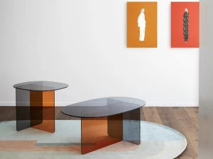 Miniforms Журнальный столик овальный стеклянный