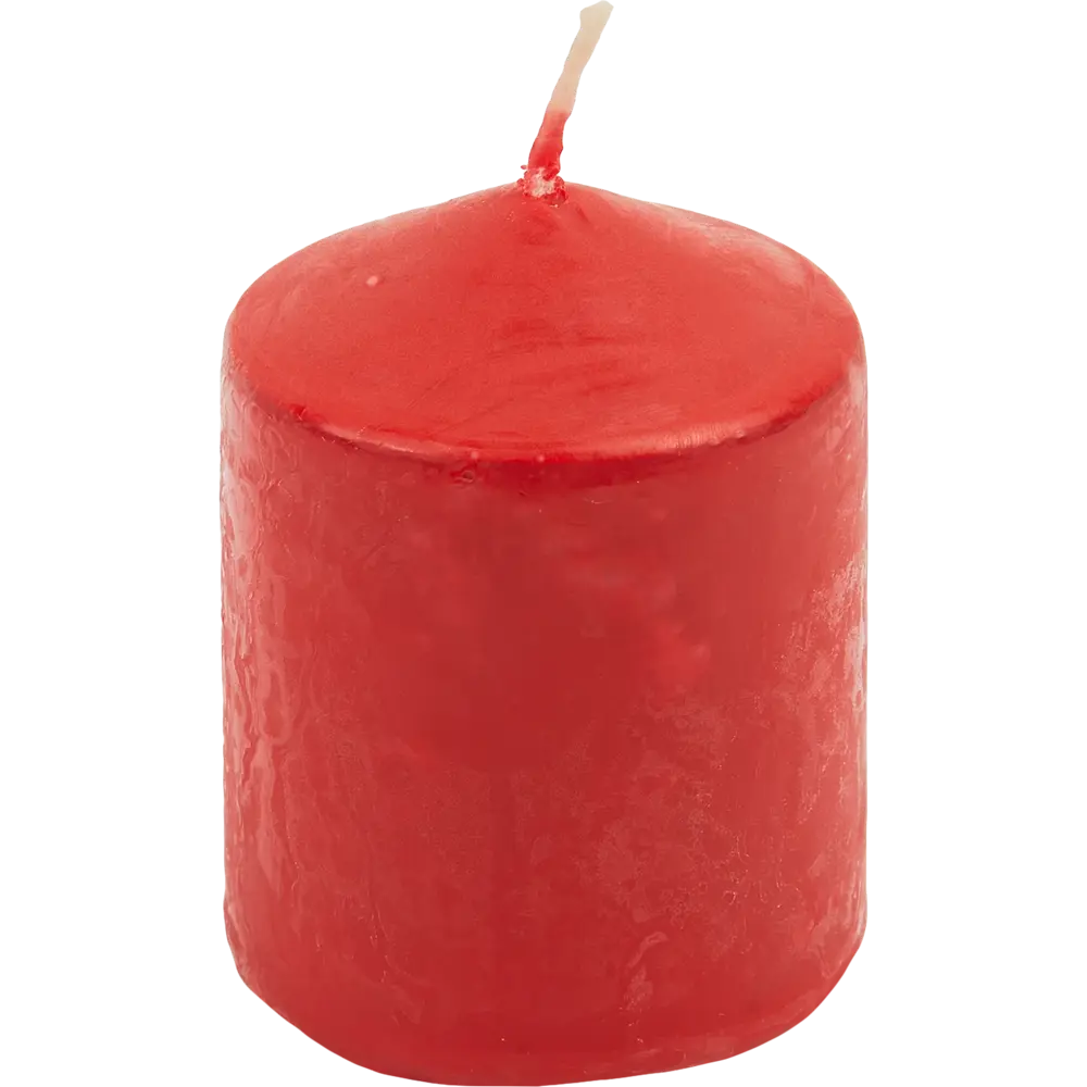 89369098 Свеча столбик красная 7 см STLM-1528080 Santreyd 