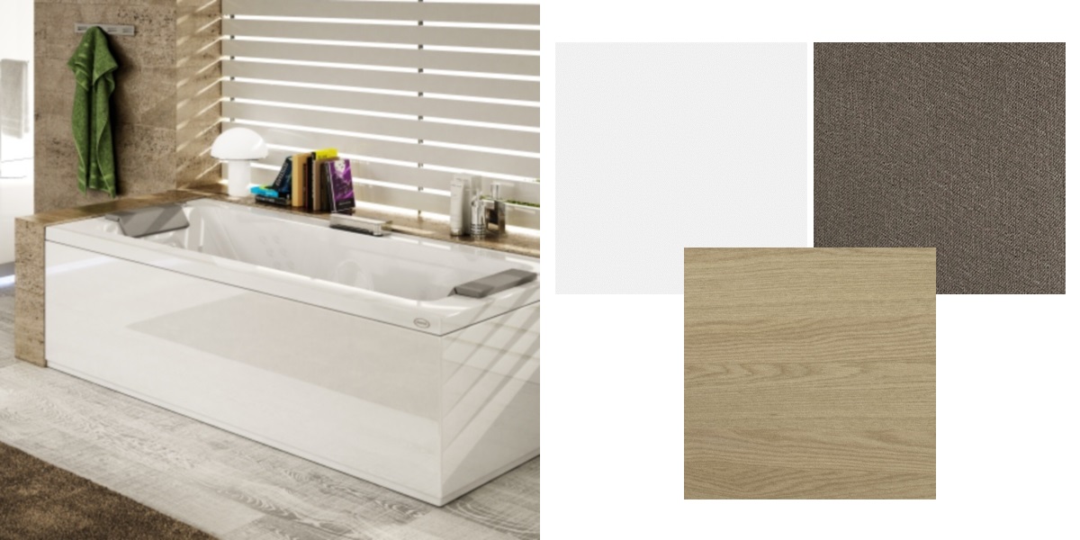 Ванна с гидромассажем Sharp 70 без панелей SHA-1001-1600 Sx Jacuzzi SHA10011600SX - Вид №2