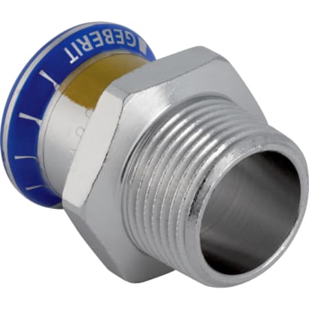 34142 Переходник Geberit Mapress из нержавеющей стали, с наружной резьбой (газ) Geberit 