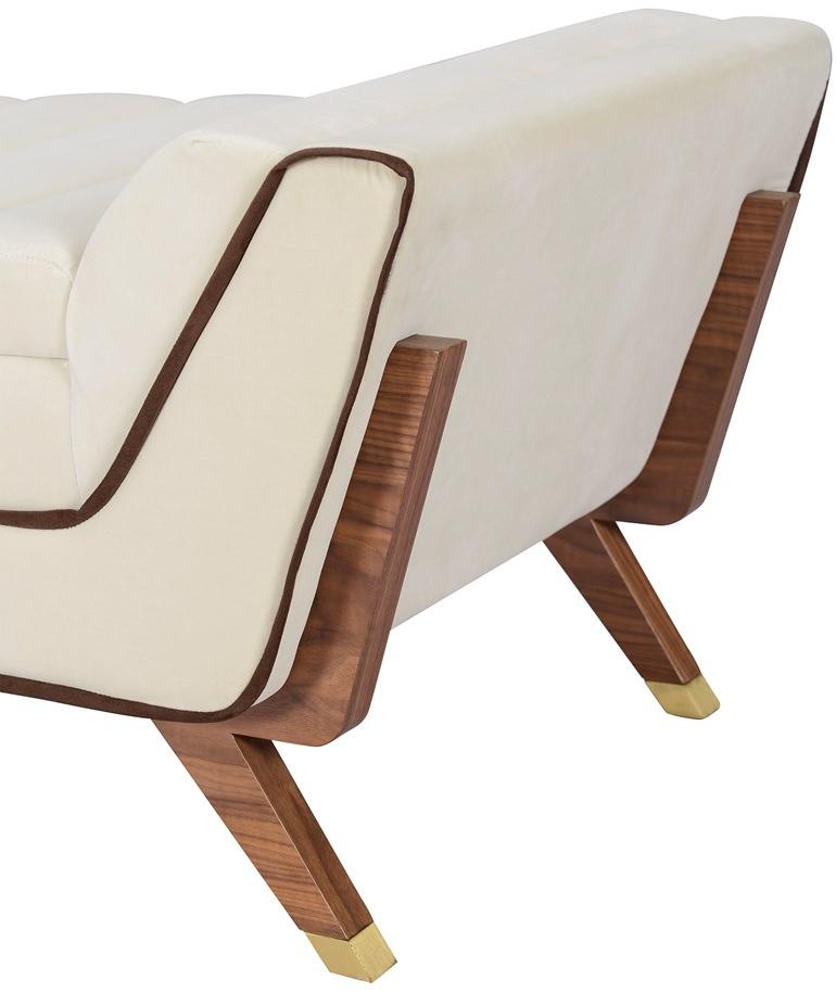 Duquesa & Malvada Мягкая бархатная скамейка Caprice Dmu026 - Вид №1