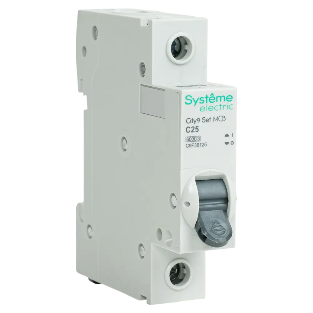 Автоматический выключатель SYSTEME ELECTRIC City9 25А для надежной защиты сети 89412715 STLM-1576540 - Вид №1