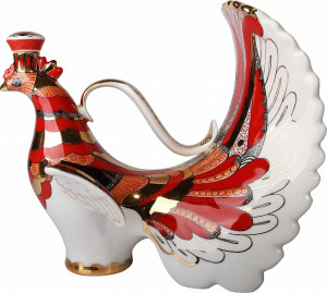 82214 Императорский фарфоровый завод Графин "Жар-Птица" Фарфор твердый