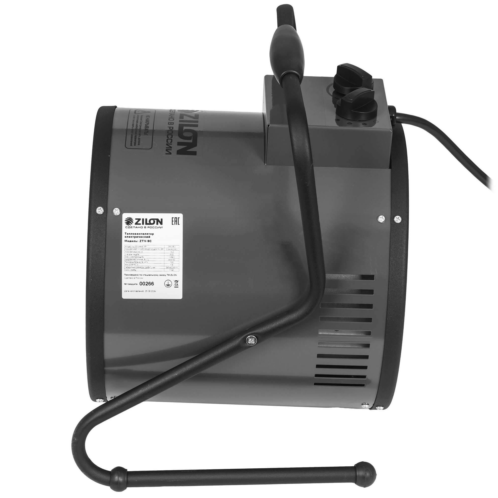 9177256 Тепловая пушка электрическая Zilon ZTV-9C STDN-0138297 - Вид №2