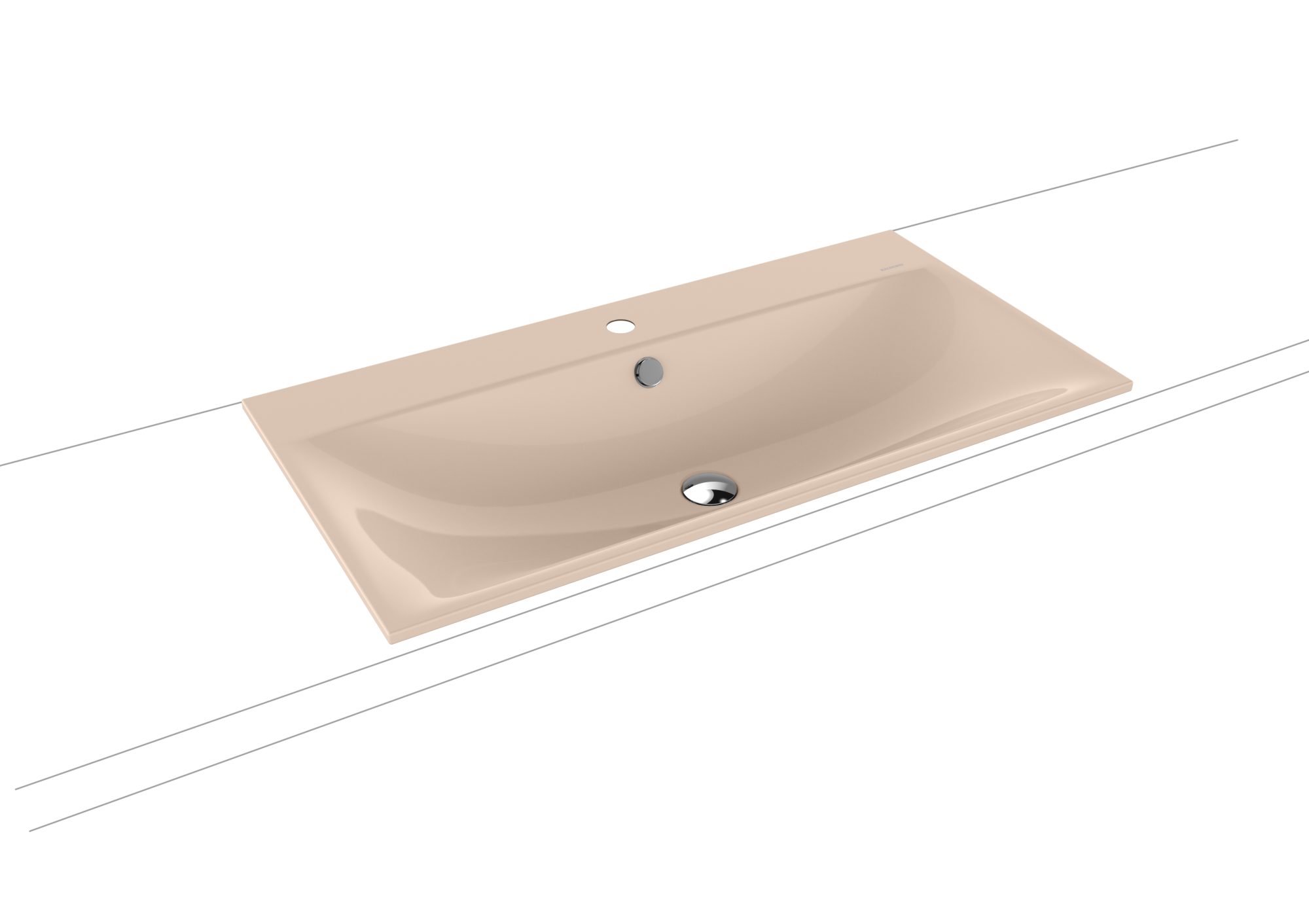 Умывальник KALDEWEI Сталь эмалированная 3038 24 багамский бежевый 3038331924