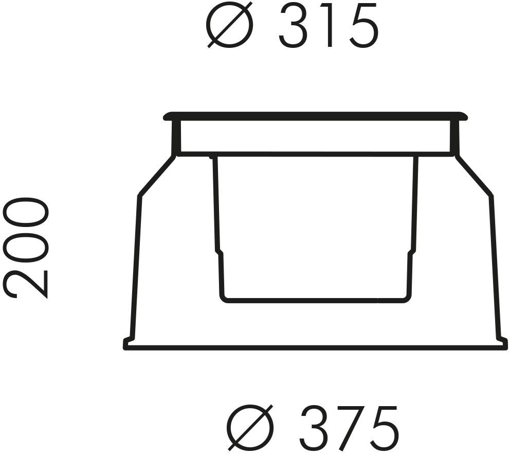 SIMES Подъездная светодиодная металлическая стремянка Ring/flat sun-id-1445179 - Вид №5