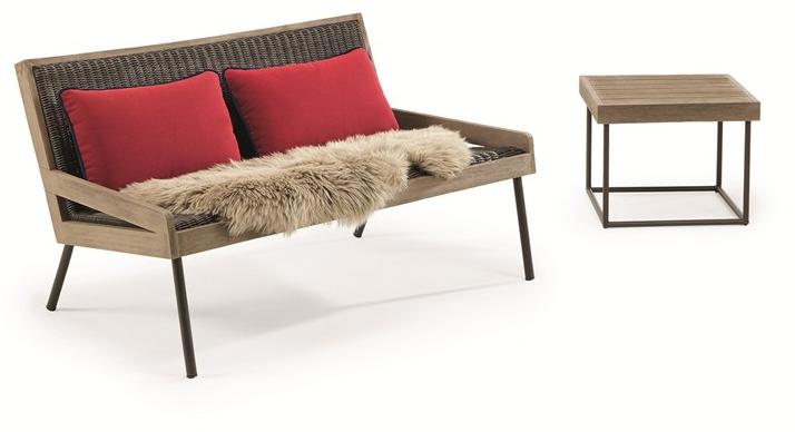 Ethimo Сервиз квадратный из тика Allaperto Aatqbadc0 - Вид №2