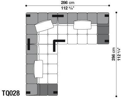 B&B Italia Модульный секционный диван Tufty time sun-id-1414316 - Вид №70