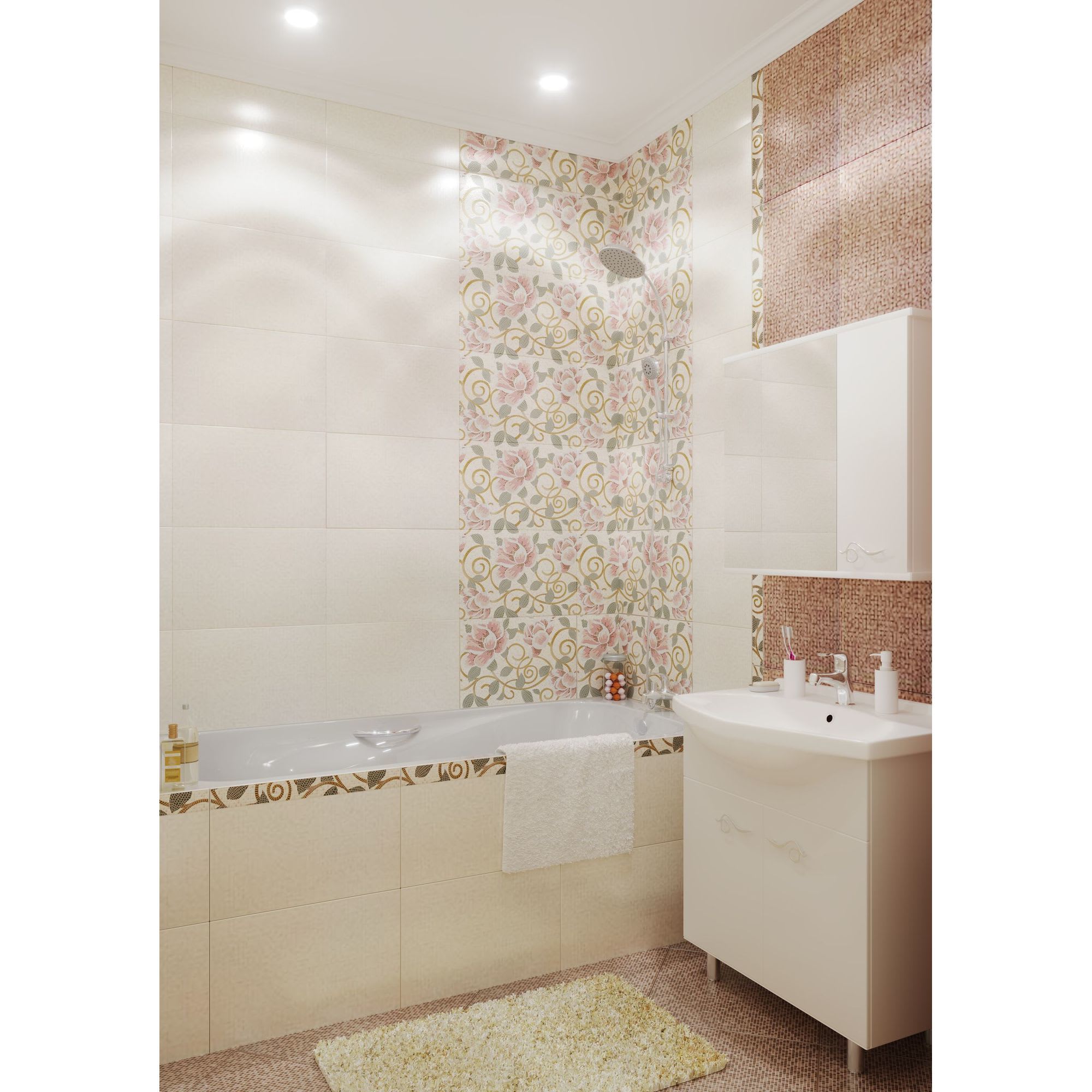 14585847 Шкаф зеркальный «» 65 см цвет белый Венеция Santreyd - Вид №5