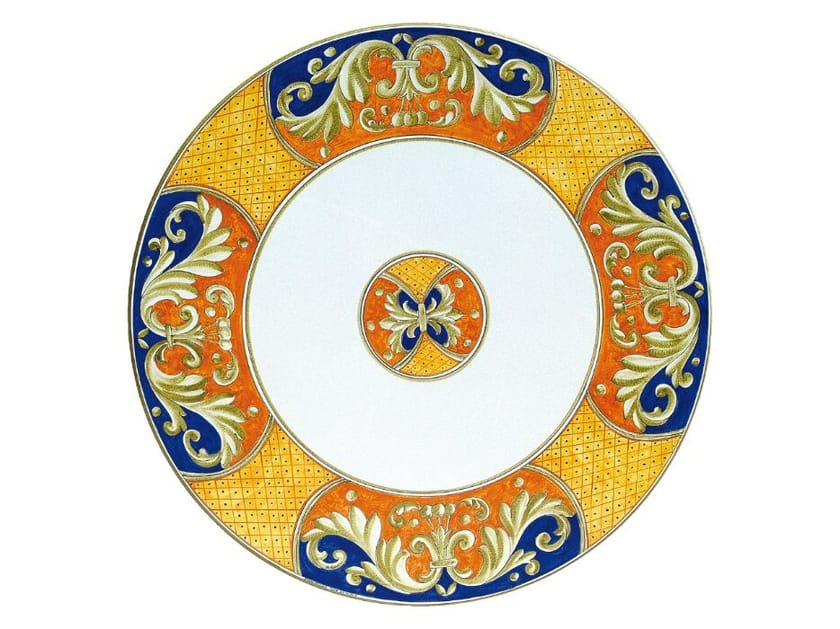 Круглый стол из лавового камня Grandi Maioliche Ficola классическая ARCH-00107907