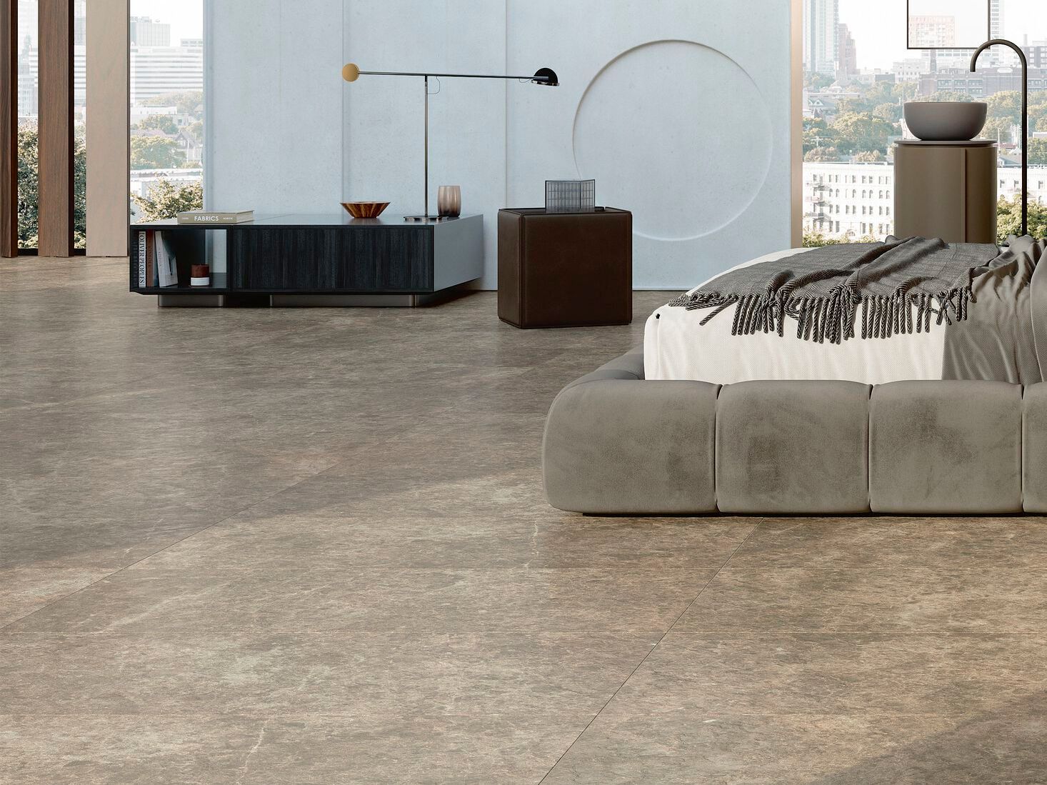 Пол / облицовка керамогранита с эффектом камня Fiandre Pulsar ARCH-00019433