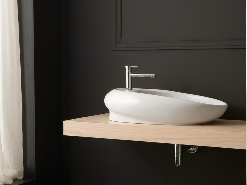 8602 Накладная раковина на столешницу  овальная Scarabeo Ceramiche Moai - Вид №1