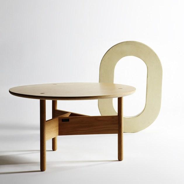 Atipico Круглый журнальный столик из дуба sun-id-1396669 - Вид №2