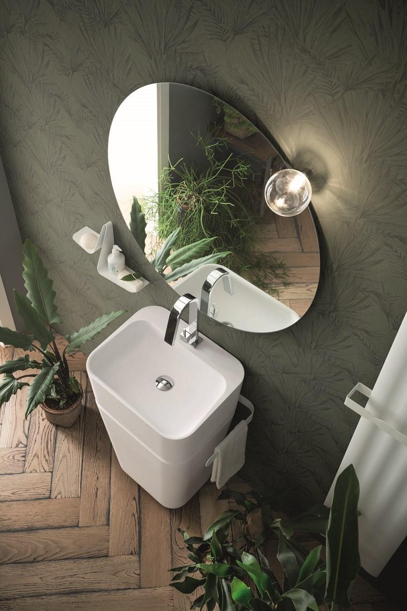 Напольная раковина стоящая овальная ARBLU TULIP sun-id-1451285 - Вид №2