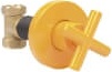 Двухпозиционный клапан прерывания 1/2 '' - 1/2 '' (желтый) / AC70S-Y Creavit 