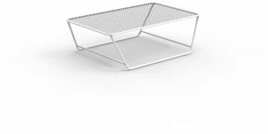 Talenti Низкий прямоугольный столик для сада из стали Float Floatciro