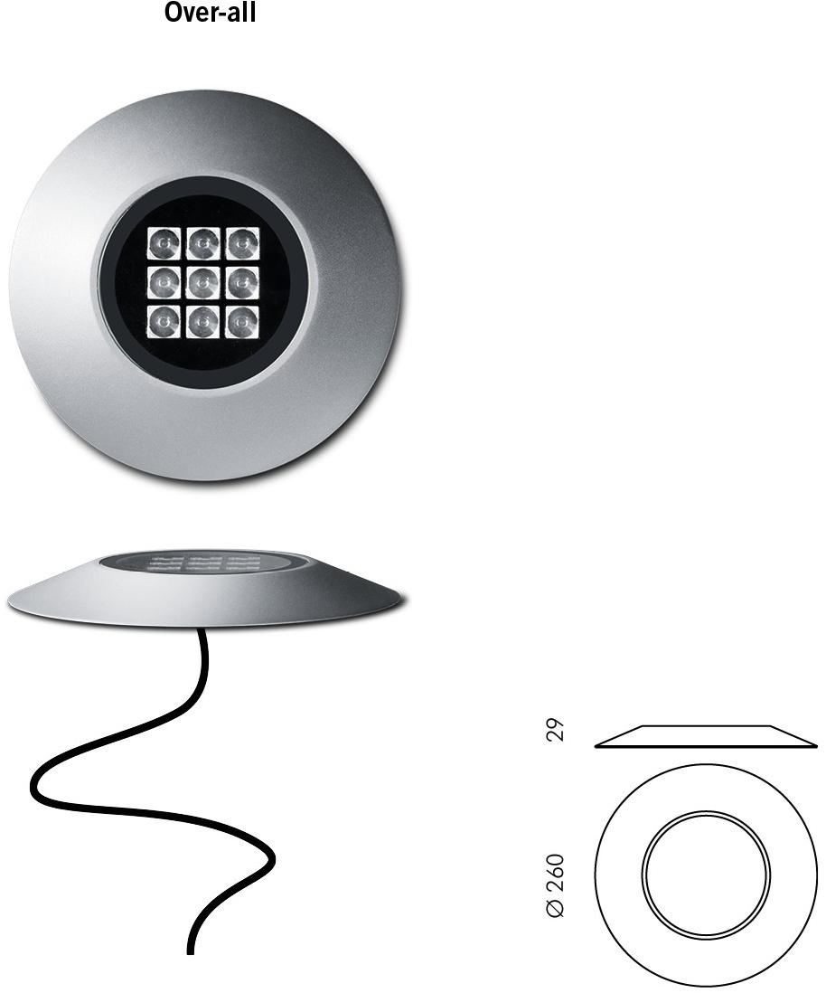 SIMES Алюминиевый светодиодный уличный проектор sun-id-1456617 - Вид №3