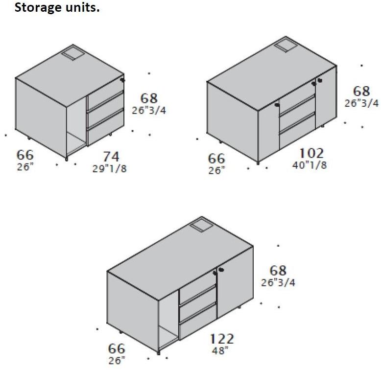 ESTEL GROUP Низкий офисный шкаф для хранения вещей с распашными дверцами Altagamma sun-id-1440092 - Вид №2